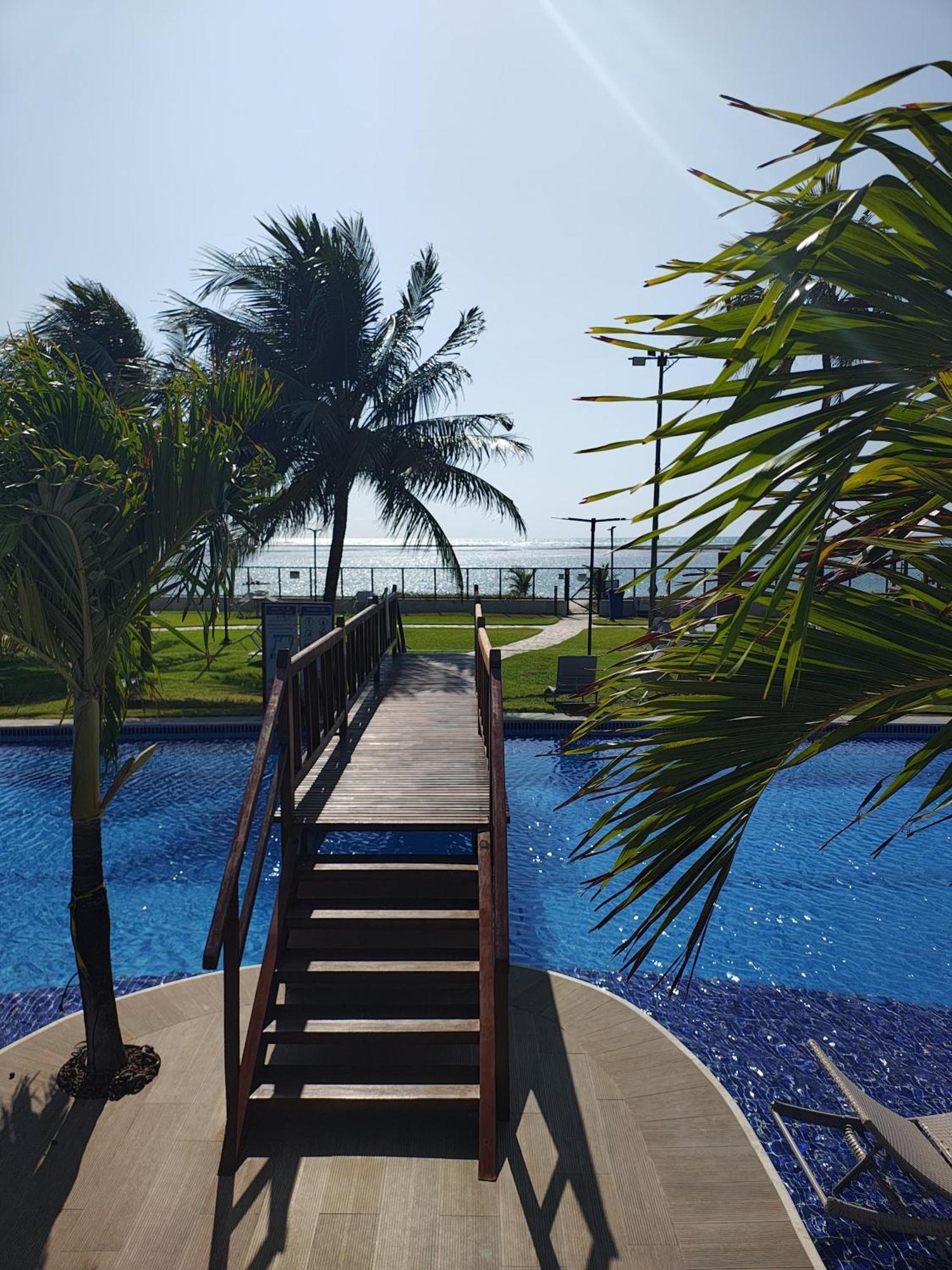 Flat Fantastico Na Beira Mar Em Tamandare Daire Dış mekan fotoğraf